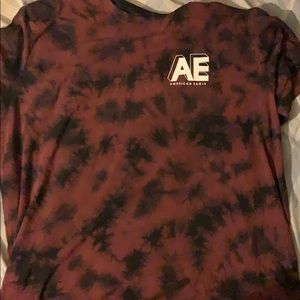 american eagle tye dye tee